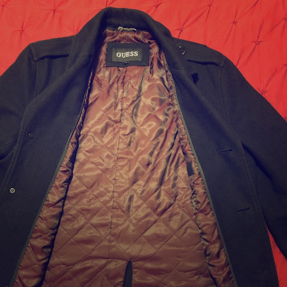 Guess wool mix men’s jacket with great lining